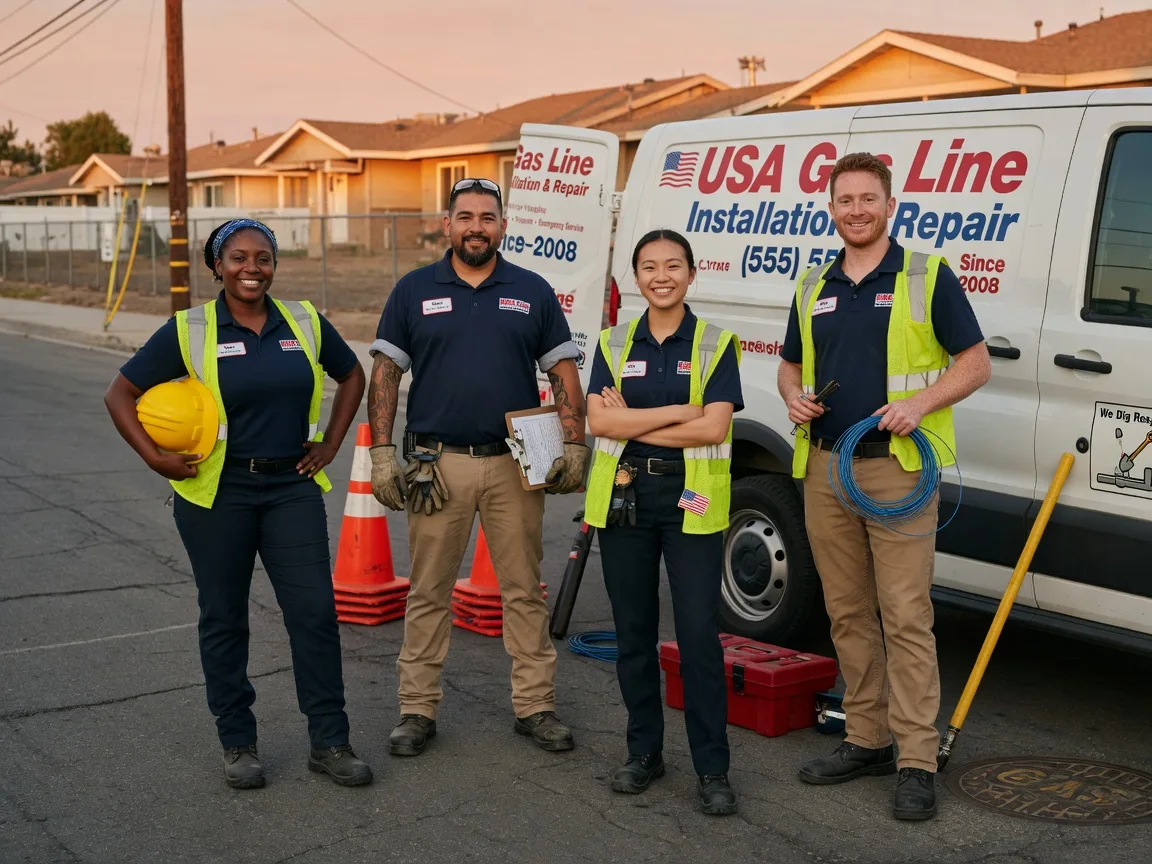 Gas Line Installation company in Caledonia, IL